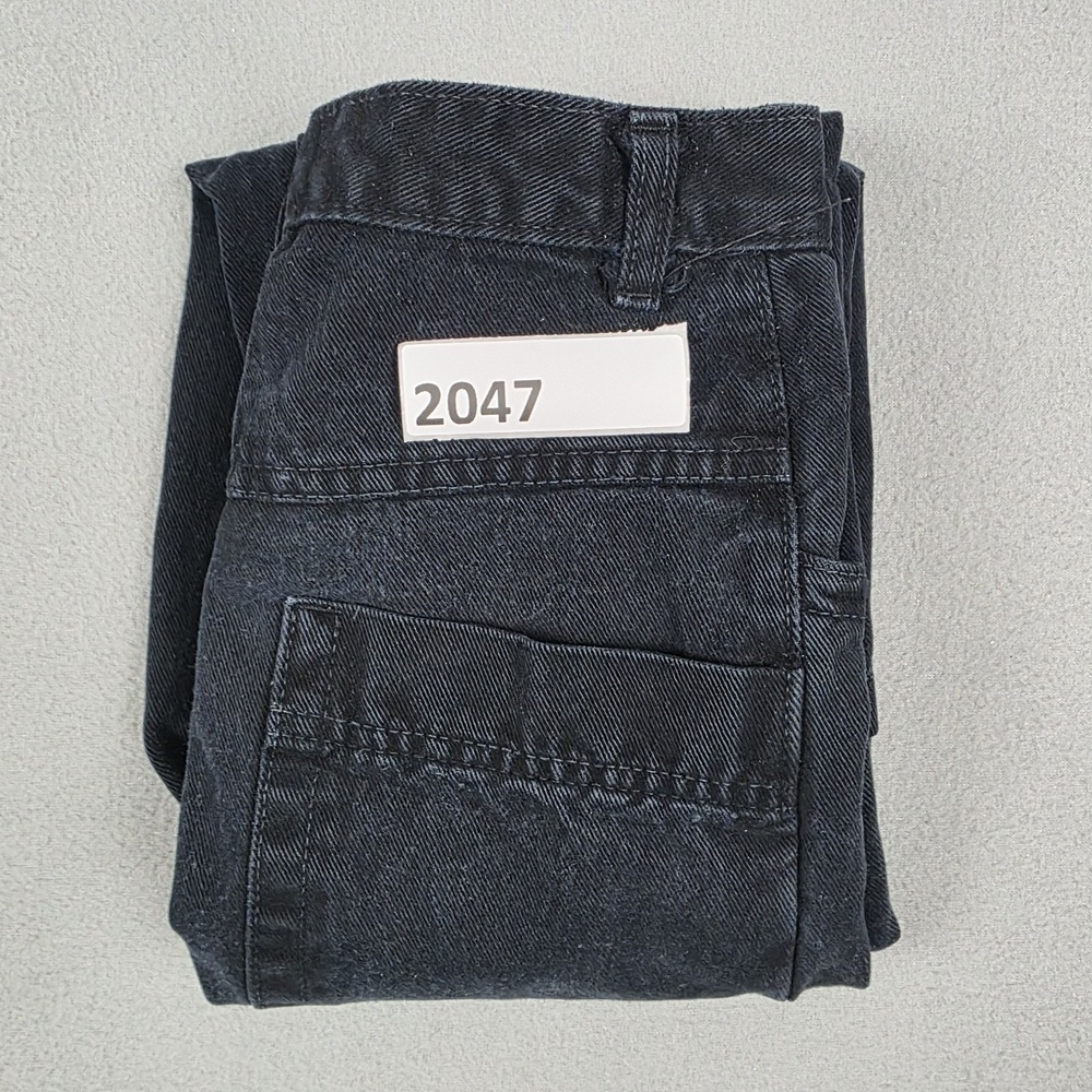 Vintage JYNX Jeans Youth Boys 7-8 Black 20x24 Wide Leg Baggy Skater Y2K 90's USA - Picture 11 of 11